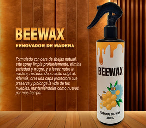 DEVUÉLVELE LA VIDA A TU MADERA CON - BEEWAX