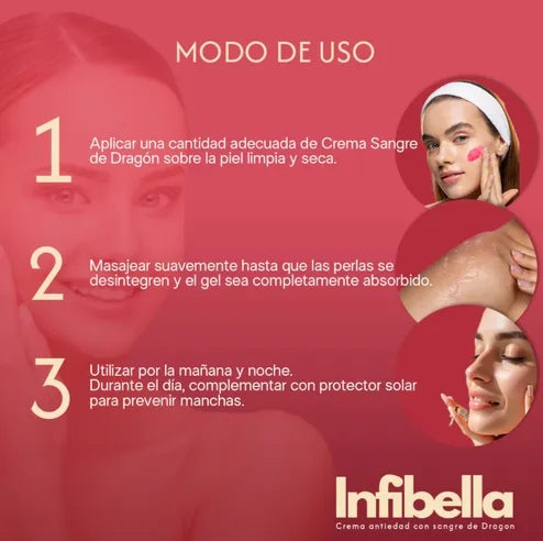 REPARA, REGENERA Y PROTEGE TU Y PIEL CON SANGRE DE DRAGÓN  INFIBELLA